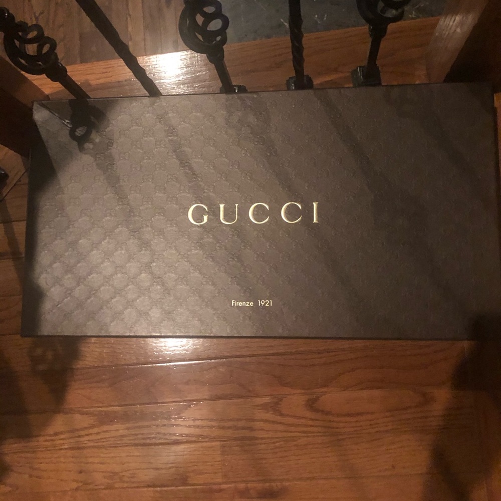 Gucci Leather /rubber upper sole boots